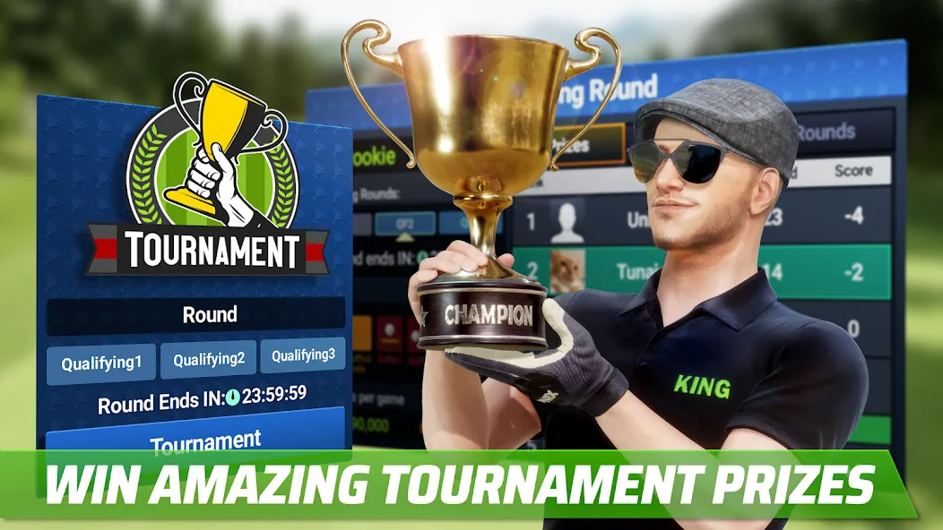 Golf King - World Tour — взломанная версия, Безлимитные монеты и улучшенное снаряжение — скриншот 5 Golf King - World Tour — взломанная версия, Безлимитные монеты и улучшенное снаряжение — скриншот 5