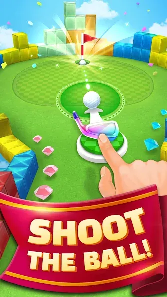 Mini Golf King — Безлимитные монеты и все клюшки, скачать мод APK — скриншот 1 Mini Golf King — Безлимитные монеты и все клюшки, скачать мод APK — скриншот 1
