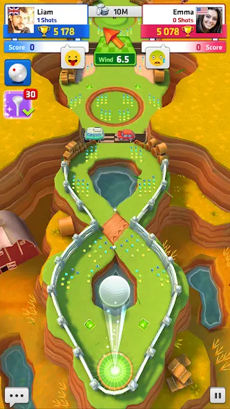 Mini Golf King — Безлимитные монеты и все клюшки, скачать мод APK — скриншот 5 Mini Golf King — Безлимитные монеты и все клюшки, скачать мод APK — скриншот 5