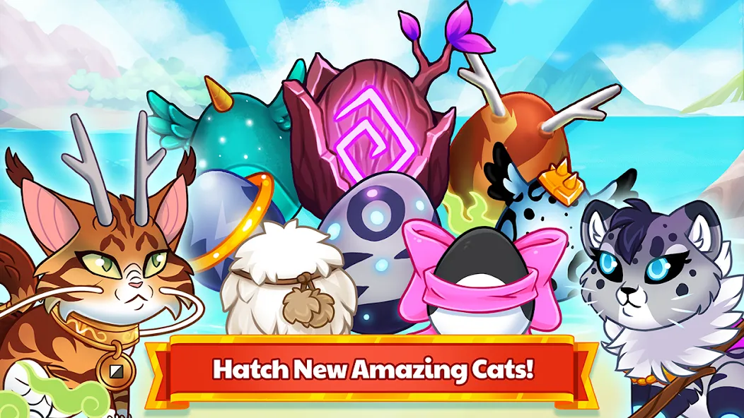 Castle Cats - Idle Hero RPG взлом APK — Безлимитные деньги и энергия — скриншот 2 Castle Cats - Idle Hero RPG взлом APK — Безлимитные деньги и энергия — скриншот 2