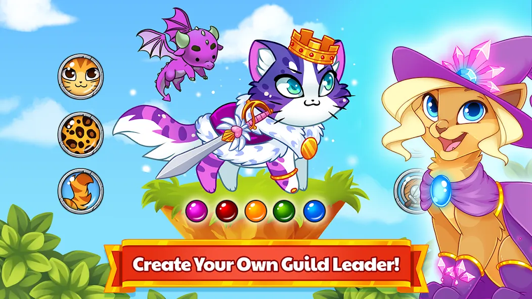 Castle Cats - Idle Hero RPG взлом APK — Безлимитные деньги и энергия — скриншот 3 Castle Cats - Idle Hero RPG взлом APK — Безлимитные деньги и энергия — скриншот 3