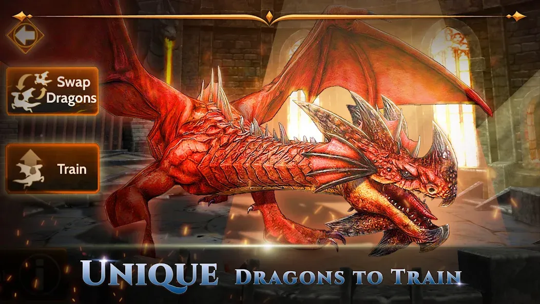 Скачать War Dragons бесплатно — Безлимитные ресурсы и мощные драконы — скриншот 3
