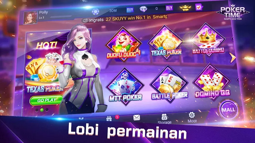 Скачать Poker Time- Pulsa Texas Holdem на Андроид с модом — Безлимитные фишки и бонусы — скриншот 4