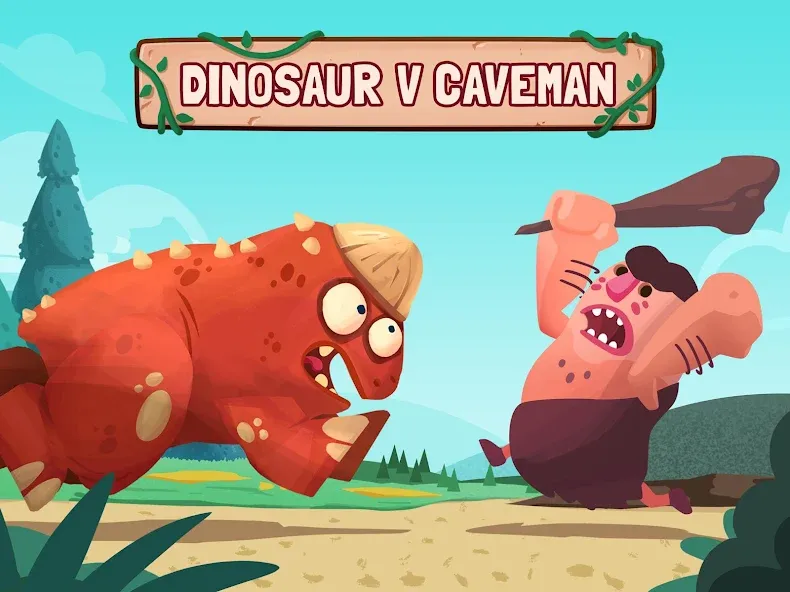 Dino Bash: Dinosaur Battle взломанный APK — Безлимитные ресурсы и усиленные динозавры — скриншот 1 Dino Bash: Dinosaur Battle взломанный APK — Безлимитные ресурсы и усиленные динозавры — скриншот 1