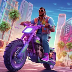 Gangster & Mafia Grand Polygon взломанный APK — Безлимитные деньги и оружие