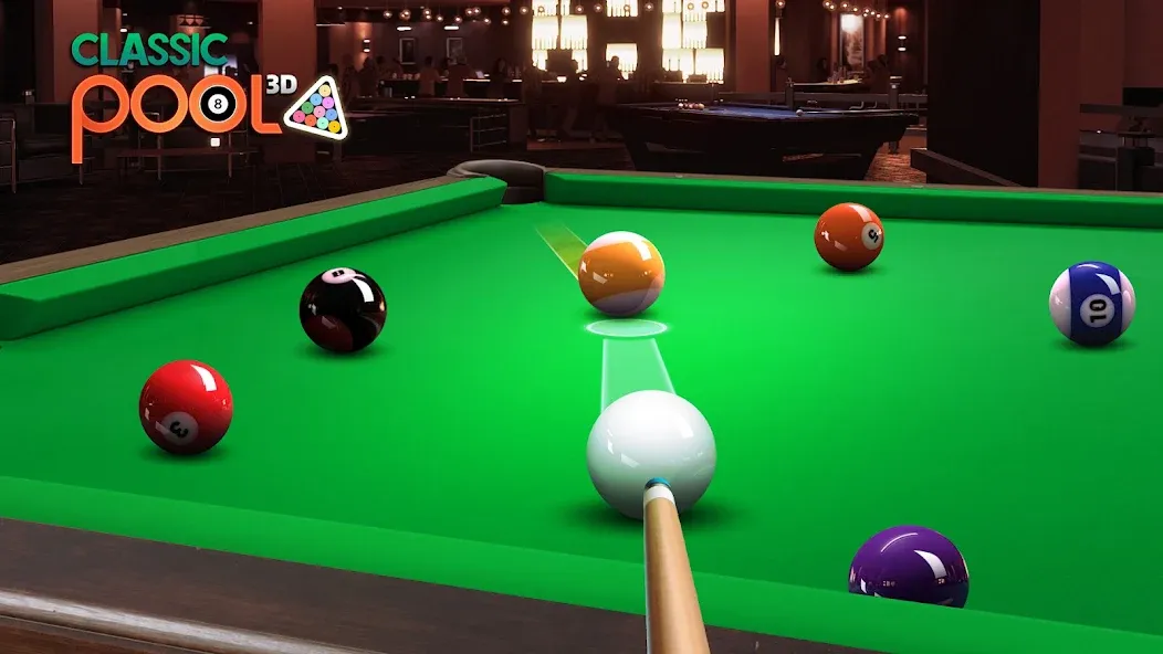 Скачать взлом Classic Pool 3D: 8 Ball — Безлимитные монеты и всё открыто — скриншот 2 Скачать взлом Classic Pool 3D: 8 Ball — Безлимитные монеты и всё открыто — скриншот 2