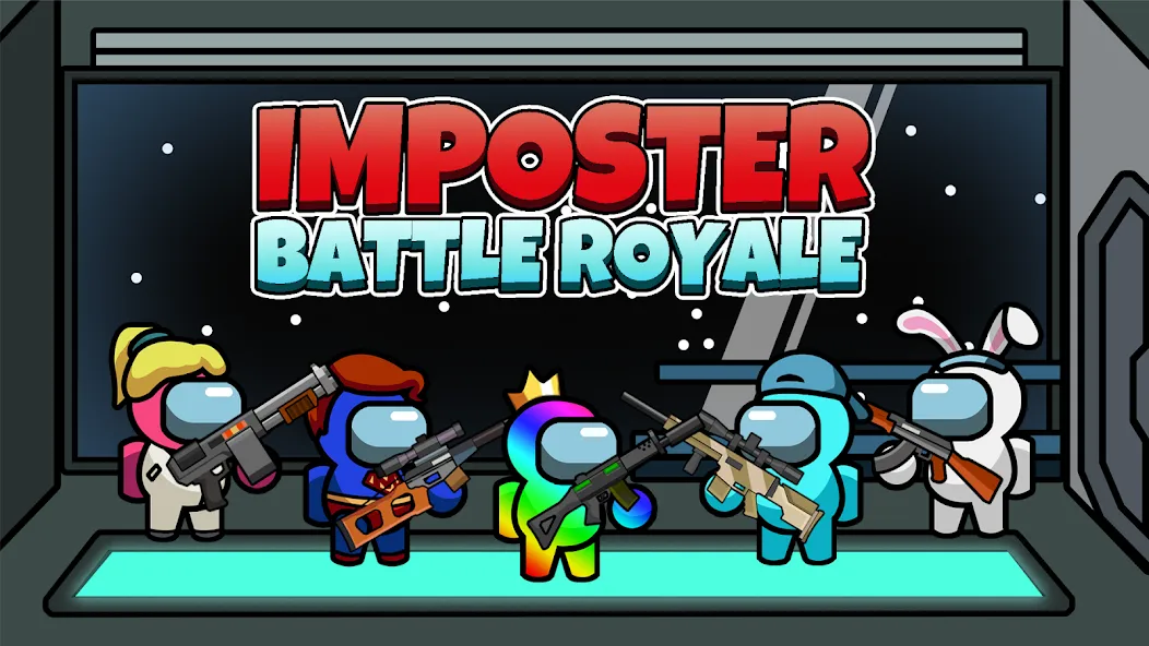 Imposter Battle Royale (Мод: Много игроков и новые скины) — скачать на Андроид — скриншот 2