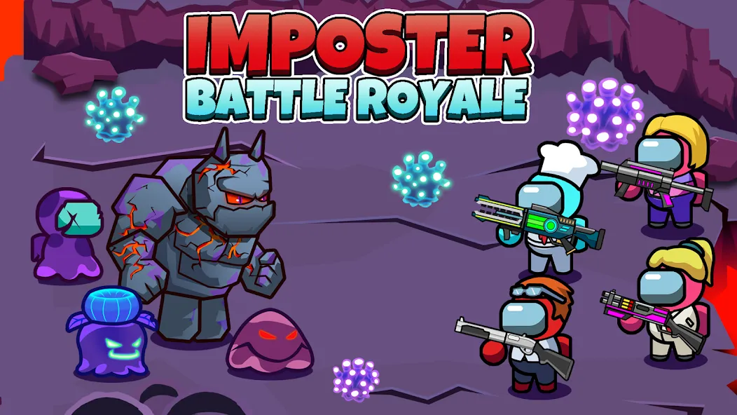 Imposter Battle Royale (Мод: Много игроков и новые скины) — скачать на Андроид — скриншот 3