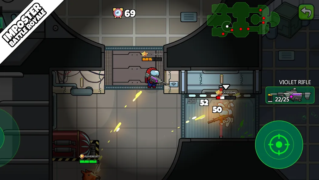 Imposter Battle Royale (Мод: Много игроков и новые скины) — скачать на Андроид — скриншот 5