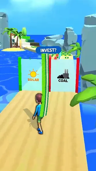 Investment Run: Invest Fast взломанный APK — Безлимитные деньги и все уровни — скриншот 4
