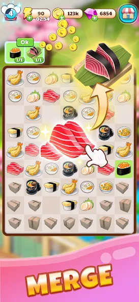 Скачать Merge Restaurant: Makeover последней версии — Безлимитные монеты и энергия — скриншот 5