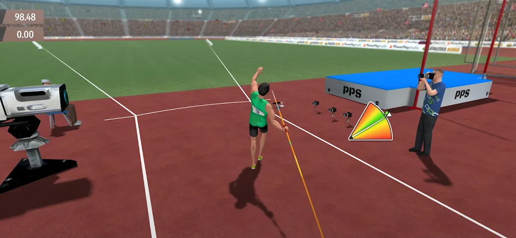 Athletics Mania: Track & Field — скачать мод: Безлимитные деньги и энергии — скриншот 1
