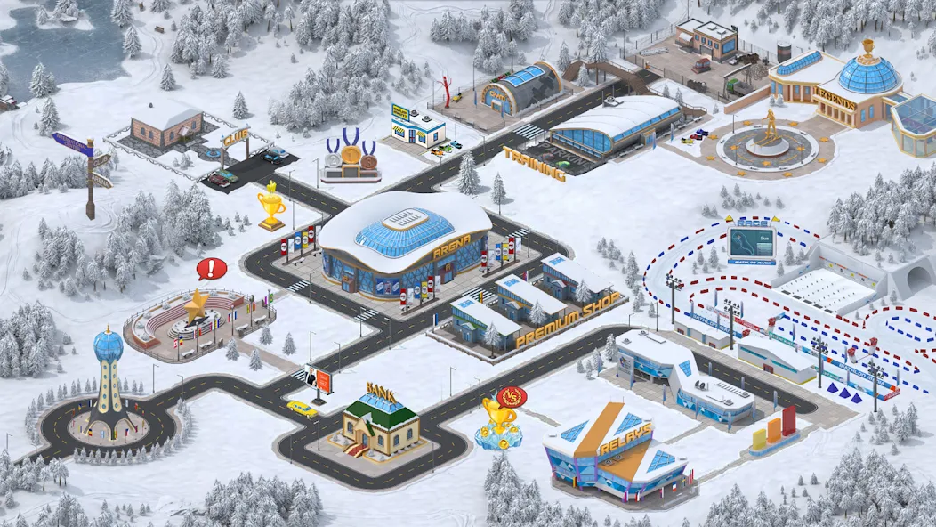 Скачать Biathlon Mania бесплатно — Безлимитные деньги и энергия — скриншот 3 Скачать Biathlon Mania бесплатно — Безлимитные деньги и энергия — скриншот 3