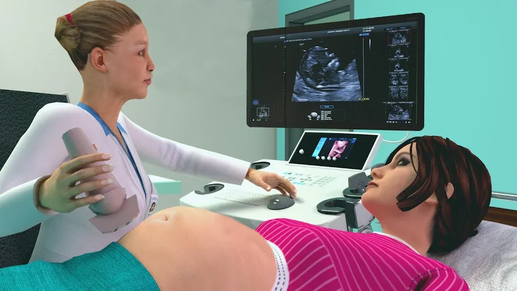 Скачать Pregnant Mother Simulator Game — Забота о маме и малыше — скриншот 1