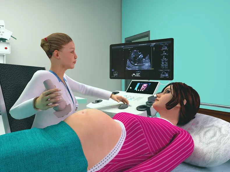 Скачать Pregnant Mother Simulator Game — Забота о маме и малыше — скриншот 5