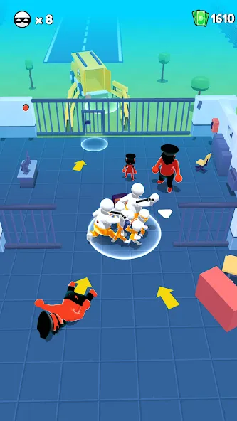 Скачать Prison Escape 3D - Jailbreak последней версии — Безлимитные деньги и все уровни — скриншот 1
