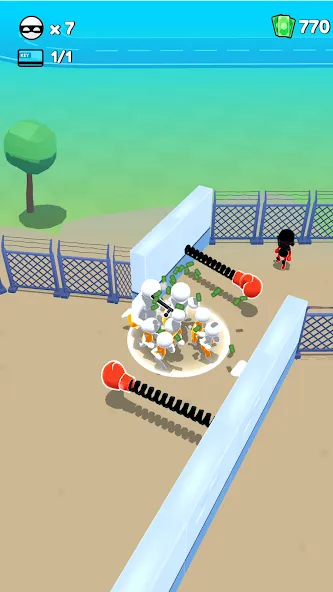 Скачать Prison Escape 3D - Jailbreak последней версии — Безлимитные деньги и все уровни — скриншот 4