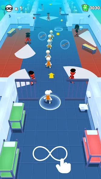 Скачать Prison Escape 3D - Jailbreak последней версии — Безлимитные деньги и все уровни — скриншот 5