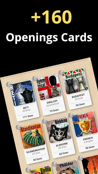 Chess Openings Promaster взлом на Андроид — Открыты все шахматные дебюты — скриншот 3 Chess Openings Promaster взлом на Андроид — Открыты все шахматные дебюты — скриншот 3