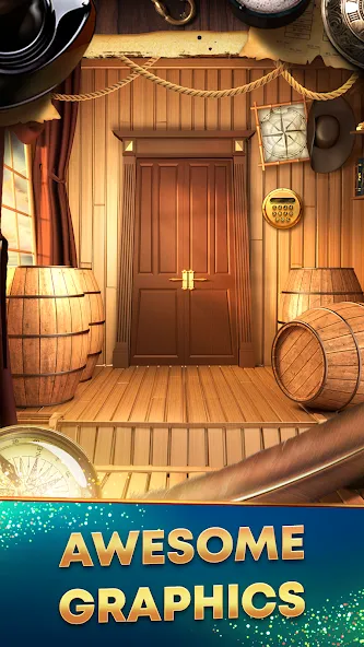 Скачать Puzzle 100 Doors - Room escape последней версии — Безлимитные подсказки и открыты все двери — скриншот 3 Скачать Puzzle 100 Doors - Room escape последней версии — Безлимитные подсказки и открыты все двери — скриншот 3