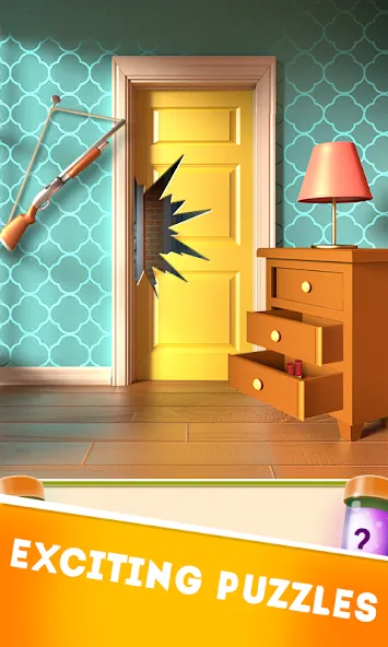 Скачать мод 100 Doors Puzzle Box — Открыты все двери и уровни — скриншот 4