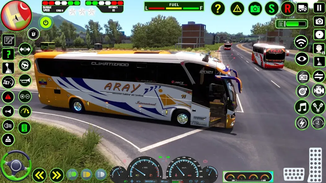 Euro Coach Bus Simulator 3D взлом APK — Безлимитные деньги и топливо — скриншот 4 Euro Coach Bus Simulator 3D взлом APK — Безлимитные деньги и топливо — скриншот 4