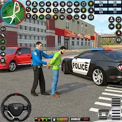 Скачать City Police Car Driving Games бесплатно — Безлимитные деньги и все машины