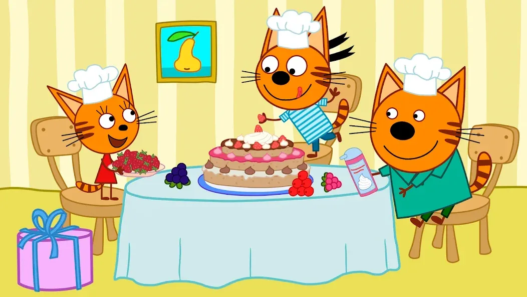 Kid-E-Cats: Kids birthday — последняя версия с модом (Открыты все праздничные уровни) — скриншот 2 Kid-E-Cats: Kids birthday — последняя версия с модом (Открыты все праздничные уровни) — скриншот 2