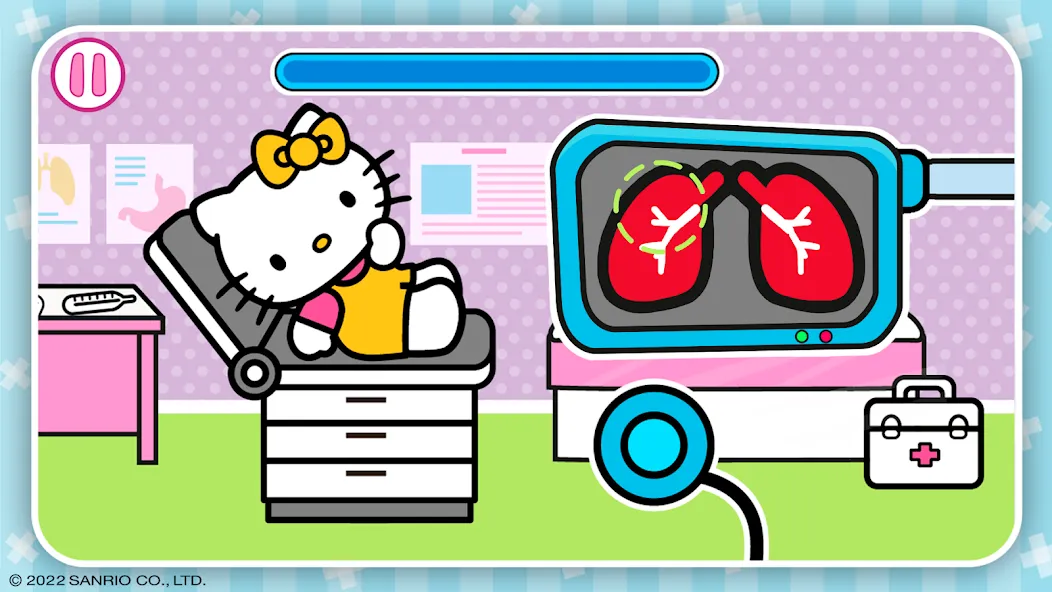 Hello Kitty: Kids Hospital — последняя версия с модом (Безлимитные монеты и все врачи открыты) — скриншот 3