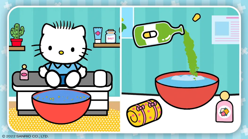 Hello Kitty: Kids Hospital — последняя версия с модом (Безлимитные монеты и все врачи открыты) — скриншот 4