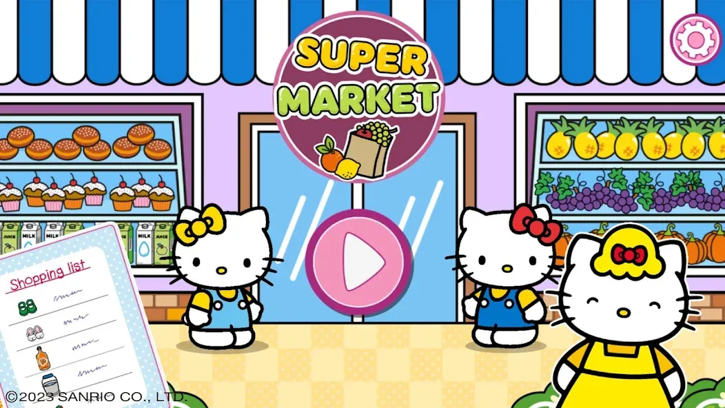 Hello Kitty: Kids Supermarket — Безлимитные монеты и всё открыто, скачать мод APK — скриншот 1 Hello Kitty: Kids Supermarket — Безлимитные монеты и всё открыто, скачать мод APK — скриншот 1