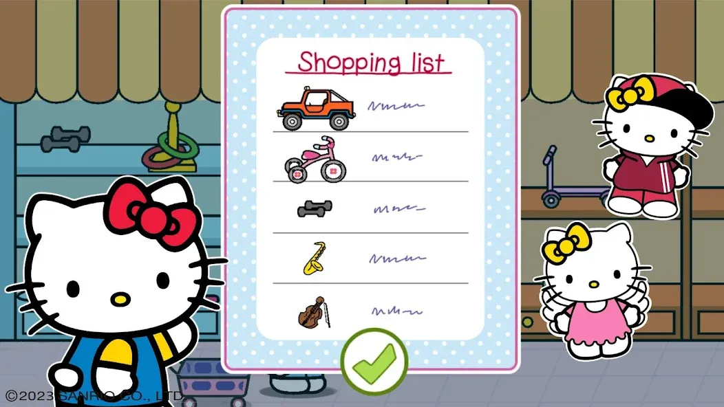 Hello Kitty: Kids Supermarket — Безлимитные монеты и всё открыто, скачать мод APK — скриншот 4 Hello Kitty: Kids Supermarket — Безлимитные монеты и всё открыто, скачать мод APK — скриншот 4