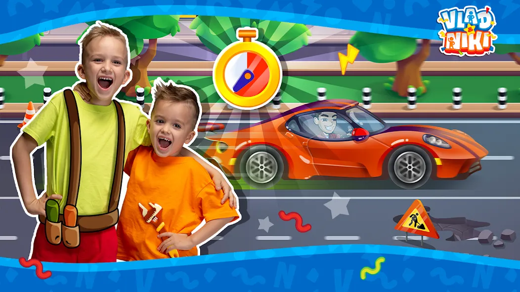 Vlad and Niki: Car Service — Безлимитные деньги и все машины открыты, скачать мод APK — скриншот 4 Vlad and Niki: Car Service — Безлимитные деньги и все машины открыты, скачать мод APK — скриншот 4