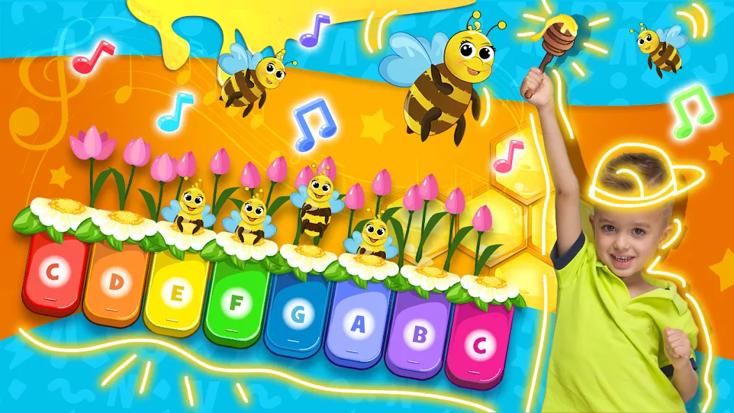 Vlad and Niki: Kids Piano взлом на Андроид — Разблокированы все песни и инструменты — скриншот 1 Vlad and Niki: Kids Piano взлом на Андроид — Разблокированы все песни и инструменты — скриншот 1