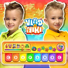 Vlad and Niki: Kids Piano взлом на Андроид — Разблокированы все песни и инструменты