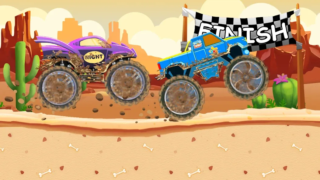 Monster Truck Vlad & Niki — последняя версия с модом (Безлимитные деньги и все машины) — скриншот 2 Monster Truck Vlad & Niki — последняя версия с модом (Безлимитные деньги и все машины) — скриншот 2