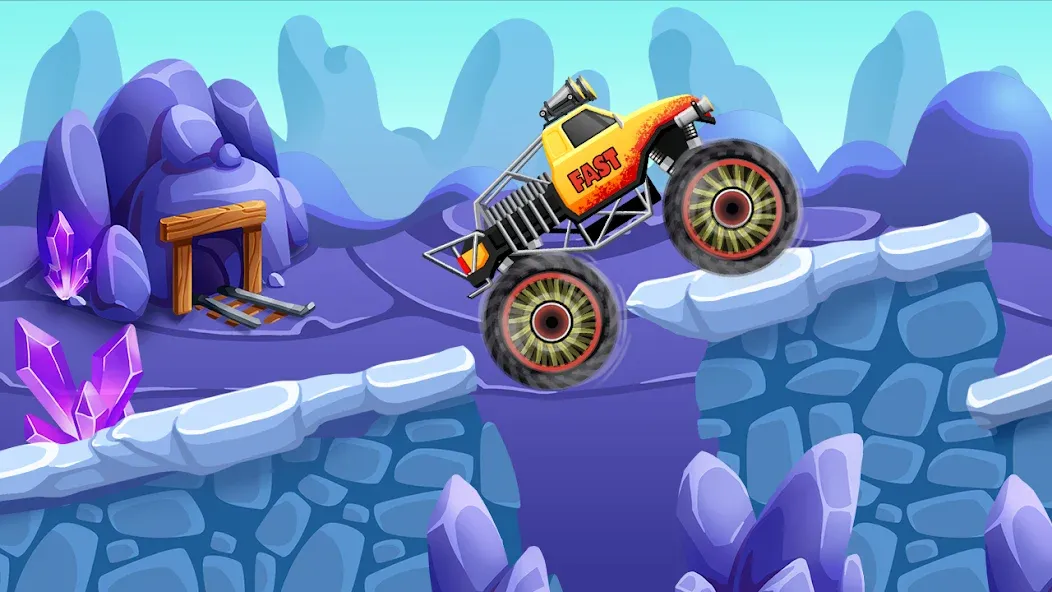 Monster Truck Vlad & Niki — последняя версия с модом (Безлимитные деньги и все машины) — скриншот 4 Monster Truck Vlad & Niki — последняя версия с модом (Безлимитные деньги и все машины) — скриншот 4