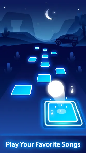 Magic Ball Tiles Hop Music Run — последняя версия с модом (Без рекламы и много монет) — скриншот 2