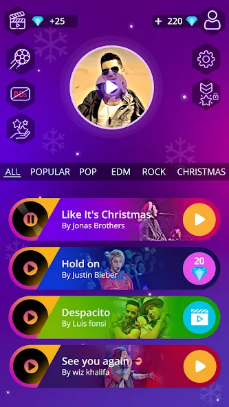 Magic Ball Tiles Hop Music Run — последняя версия с модом (Без рекламы и много монет) — скриншот 4
