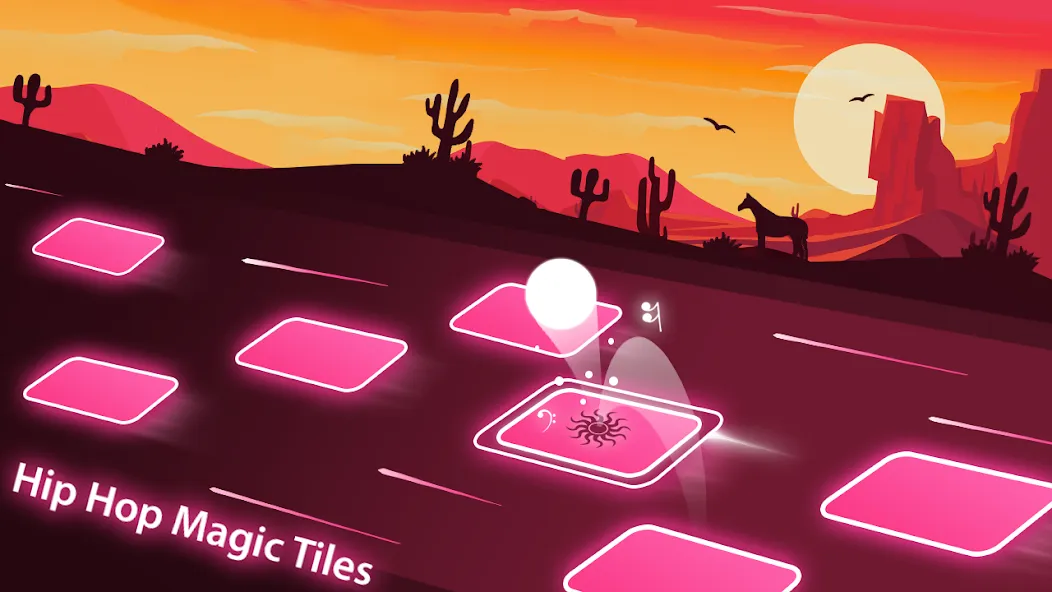 Magic Ball Tiles Hop Music Run — последняя версия с модом (Без рекламы и много монет) — скриншот 5