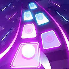 Magic Ball Tiles Hop Music Run — последняя версия с модом (Без рекламы и много монет)