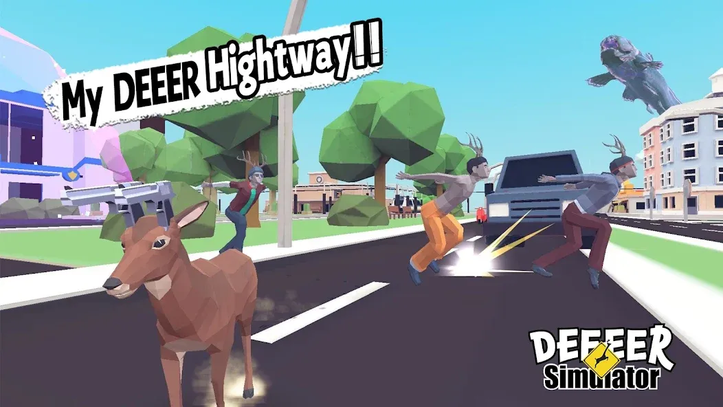 DEEEER Simulator: Modern World — скачать мод: Безлимитные деньги и открыты все уровни — скриншот 1 DEEEER Simulator: Modern World — скачать мод: Безлимитные деньги и открыты все уровни — скриншот 1