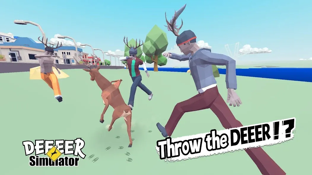 DEEEER Simulator: Modern World — скачать мод: Безлимитные деньги и открыты все уровни — скриншот 2 DEEEER Simulator: Modern World — скачать мод: Безлимитные деньги и открыты все уровни — скриншот 2