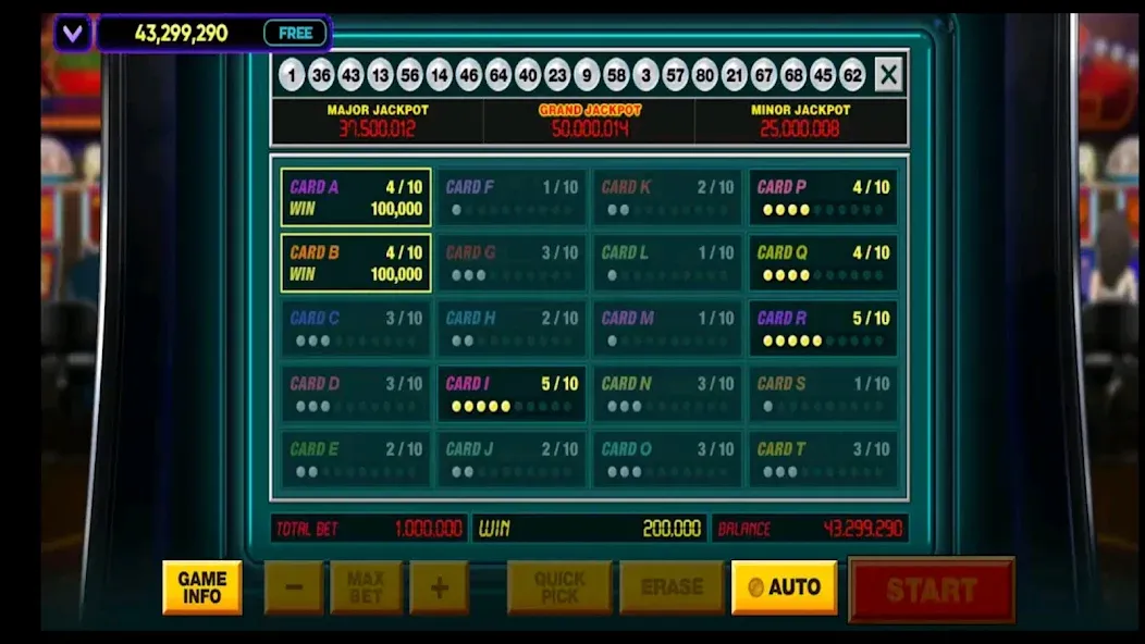 Vegas Keno взлом на Андроид — Безлимитные монеты и быстрые выигрыши — скриншот 4 Vegas Keno взлом на Андроид — Безлимитные монеты и быстрые выигрыши — скриншот 4