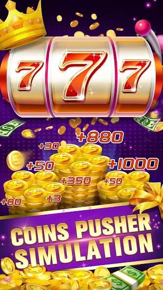 Скачать Daily Pusher Slots 777 бесплатно — Безлимитные монеты и бонусы — скриншот 2