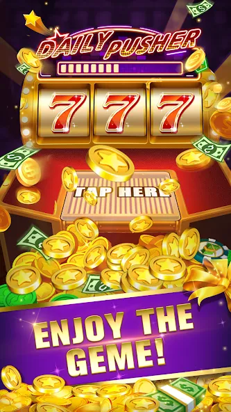 Скачать Daily Pusher Slots 777 бесплатно — Безлимитные монеты и бонусы — скриншот 3