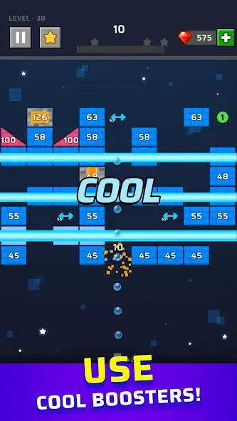 Brick Out - Shoot the ball — Без рекламы и бесконечные жизни, скачать мод APK — скриншот 5 Brick Out - Shoot the ball — Без рекламы и бесконечные жизни, скачать мод APK — скриншот 5