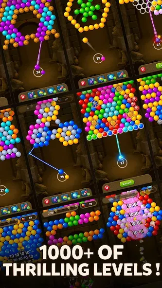 Скачать Bubble Pop Origin! Puzzle Game последней версии — Безлимитные монеты и все уровни — скриншот 4