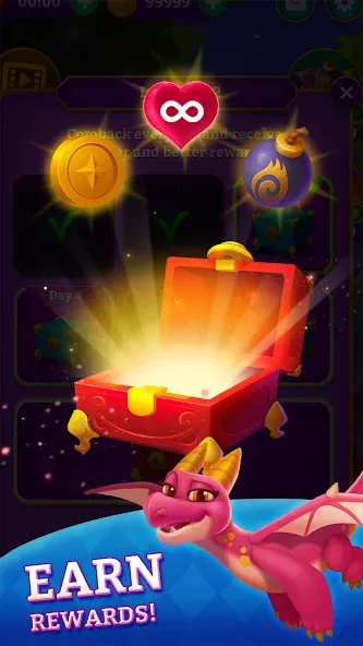 Скачать Magic Blast: Mystery Puzzle Mod APK — Безлимитные жизни и подсказки — скриншот 5