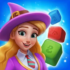 Скачать Magic Blast: Mystery Puzzle Mod APK — Безлимитные жизни и подсказки